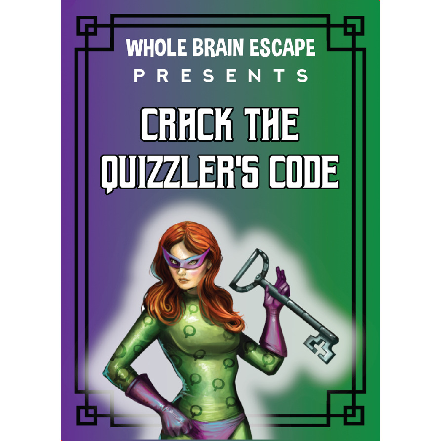 Board Game Crack the Quizzler's Code Escape Room Board Game
